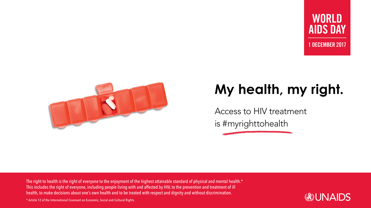 【新聞剪報】「我的健康即是我的權利」2017世界愛滋日活動